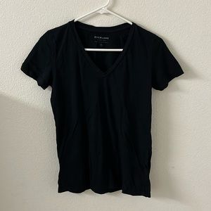Everlane black supima cotton tee small